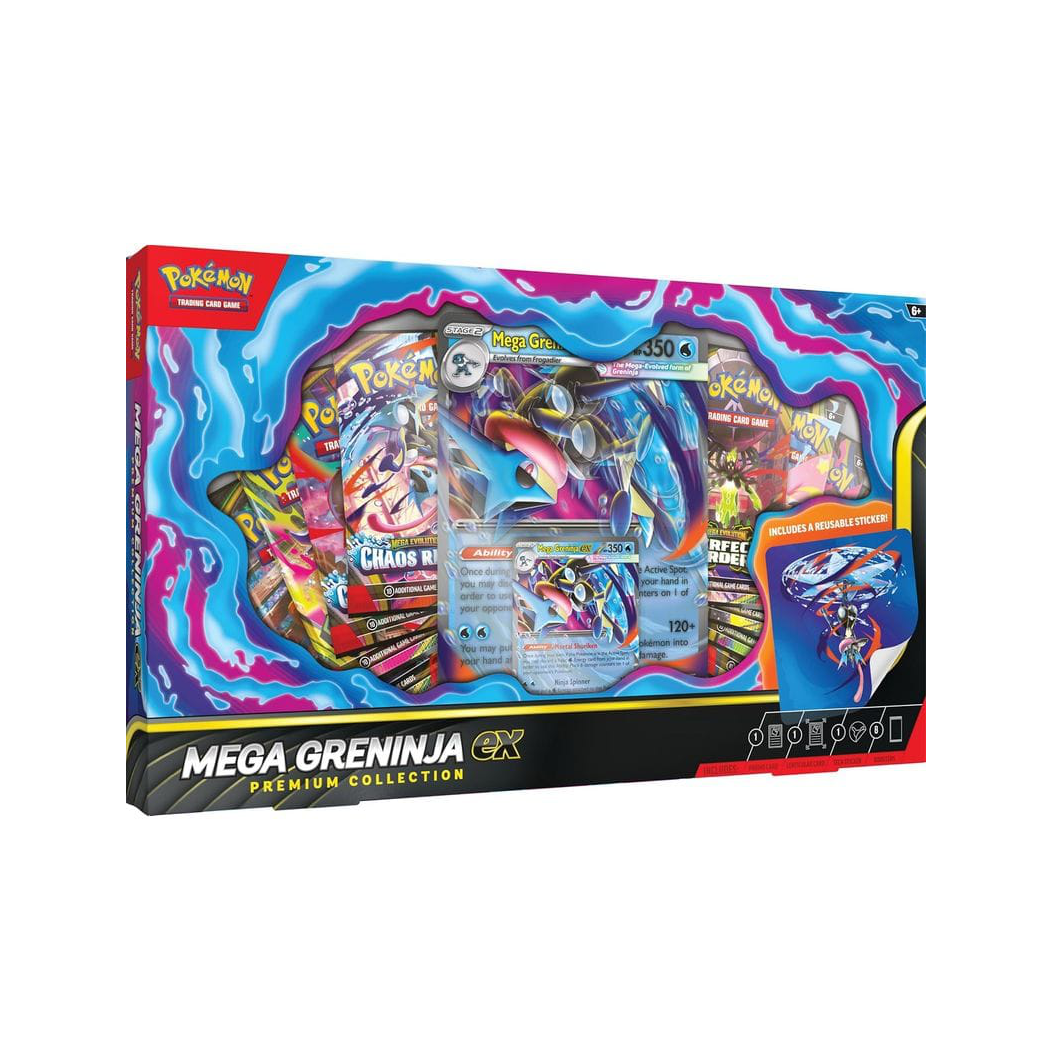 Mega Greninja EX Premium Collection (Inglés)
